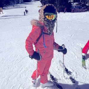 Spyder Red Kids Puffer Jacket